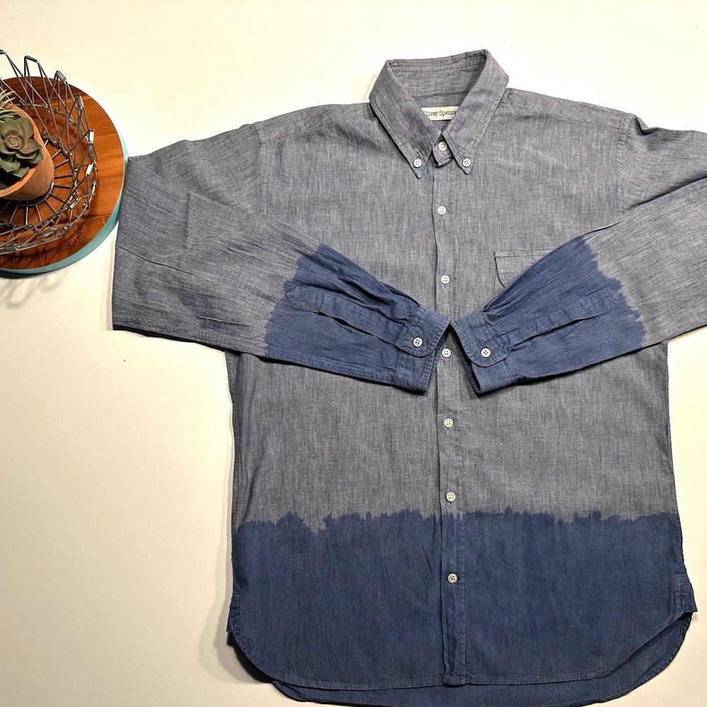 Men's Blue Gradient Shirt